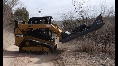 bush hog mowers attachment for skid steer loaders|skid steer bush hog video.